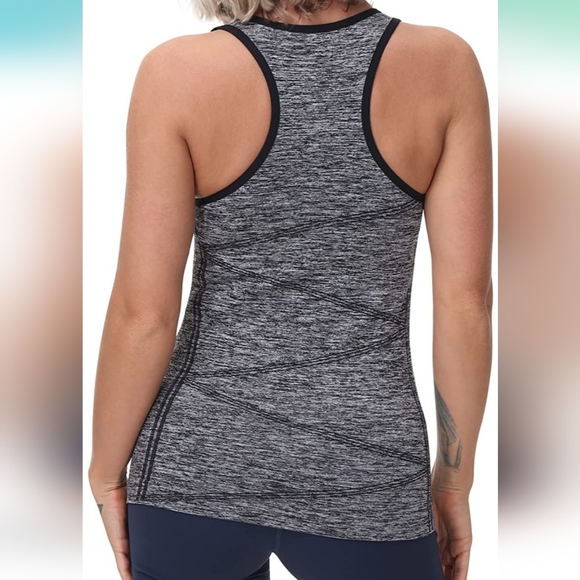 Disbest Yoga Tank Top, Women's Performance Stretchy Sports Workout top XL - Picture 3 of 12